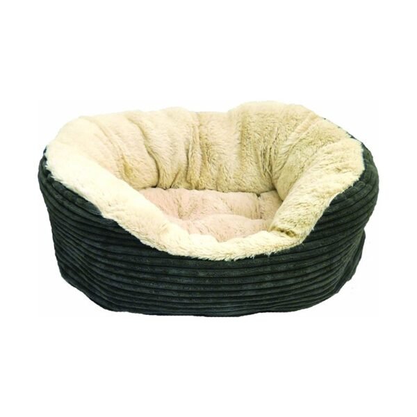 Rosewood Jumbo Cord/ Plush Dog Bed Large